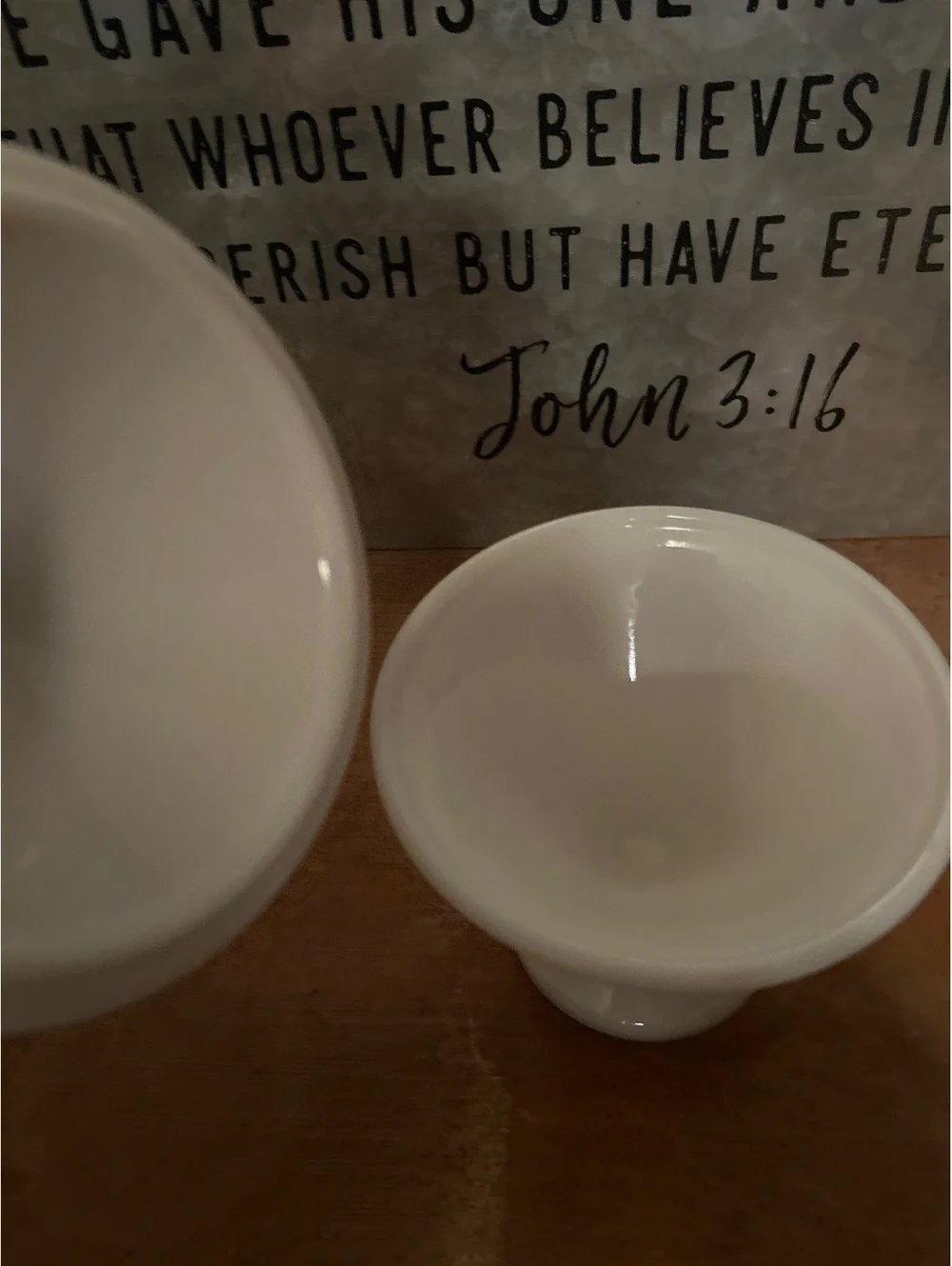 Vintage White Milk Glass Covered Candy Dish with Textured Lid